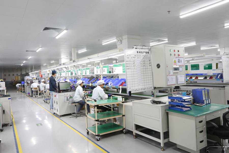 Shenzhen Yima Power Supply Co., Ltd. dây chuyền sản xuất của nhà sản xuất
