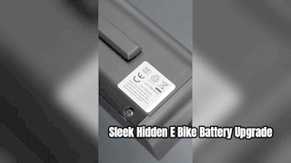 Pin Lithium Ống Ẩn 36V 48V Pin Xe Đạp Điện Khung Tích Hợp E-bike Pin Li-ion